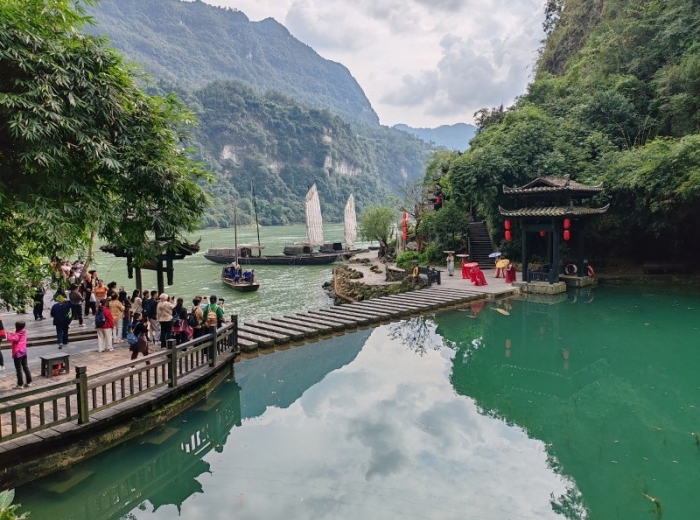 <三峡人家一日游>新三峡旅游线上的大型梦幻之旅图7