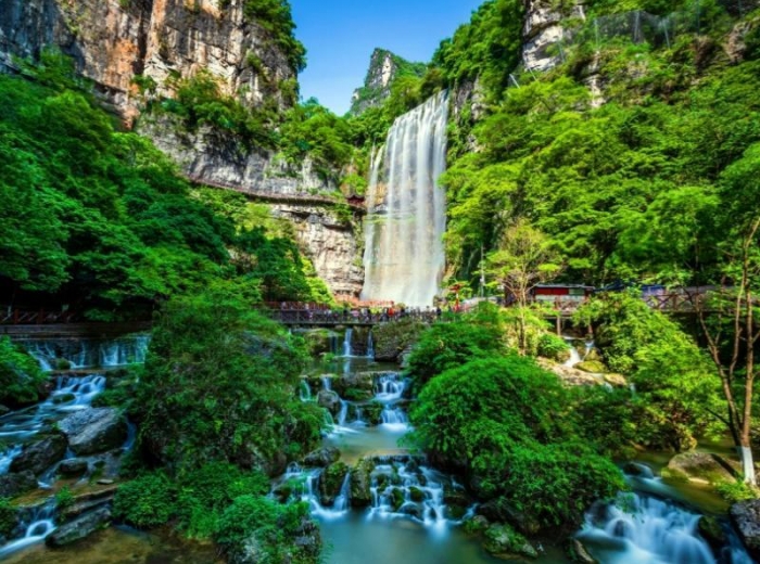 秋季特惠：三峡大瀑布半日游【体验激情穿瀑，十大名瀑之一】图4