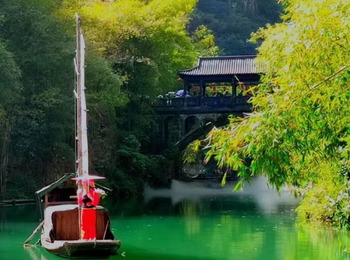 【旅游网推荐】醉美胜地----三峡人家一日游图1