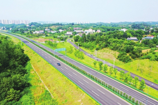 花溪路延伸段全线贯通