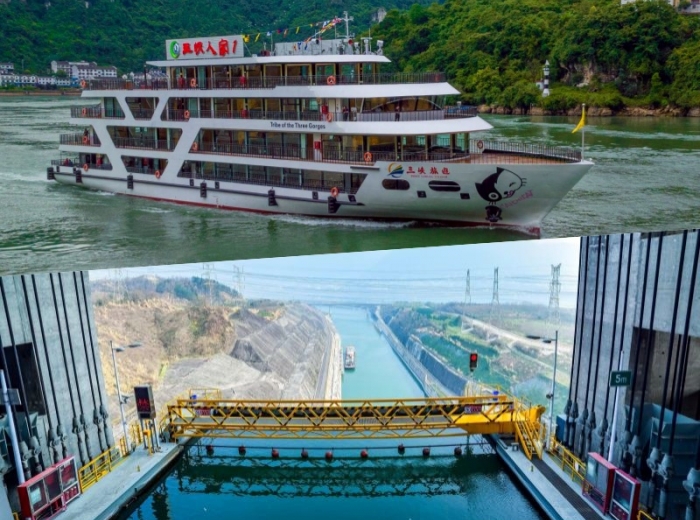 宜昌大坝升船机+船进三峡人家二日游跟团游图1