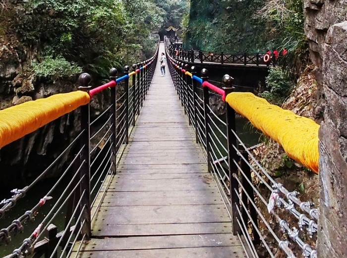 三峡大瀑布金狮洞一日游图4