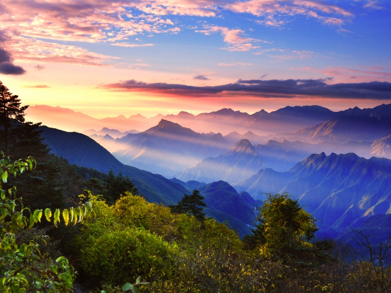 《金色霞光映神农》太子垭处_副本