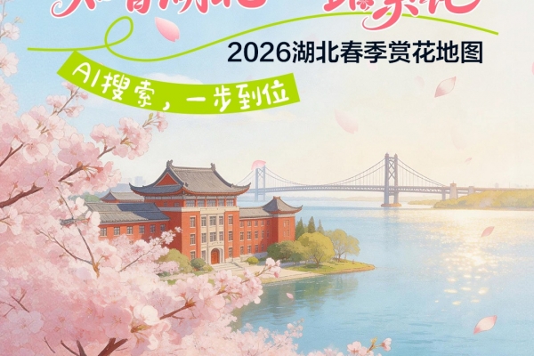 2026年湖北春季赏花地图，这也太方便了！