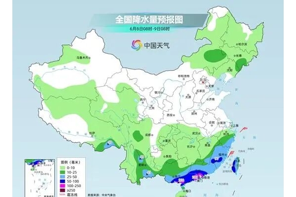 高考期间醉新天气预报来了，南方进入降雨集中期，其中四川、重庆、贵州、广西等地降雨持续时间长，暴雨和大暴雨将成片出没