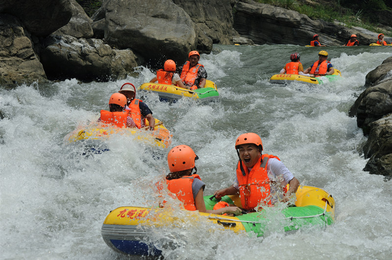 九畹溪漂流2013(郑坤 摄)